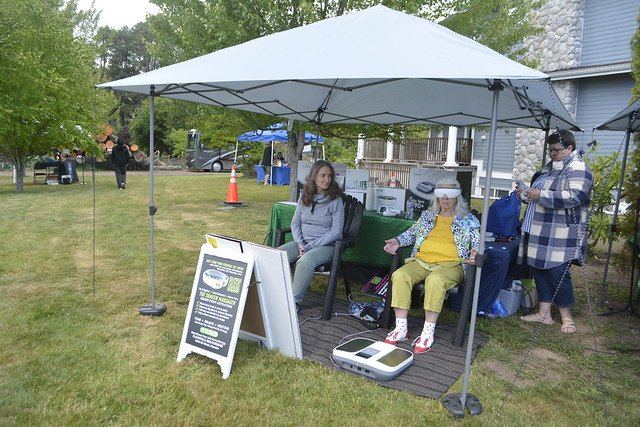 A moment from Living Well Festival