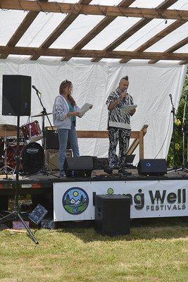 A moment from Living Well Festival