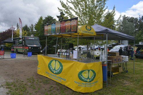 Fresh lemonade stand at a past Living Well Festival
