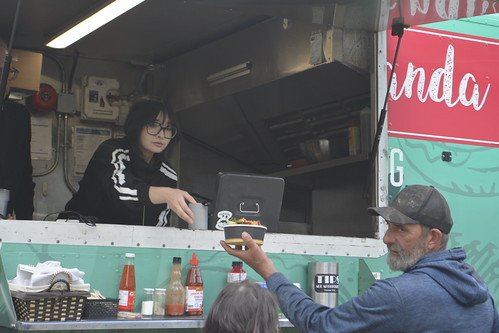 Food service at a past Living Well Festival