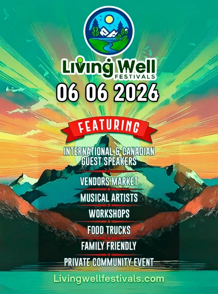 Second annual Living Well Festival · June 6, 2026